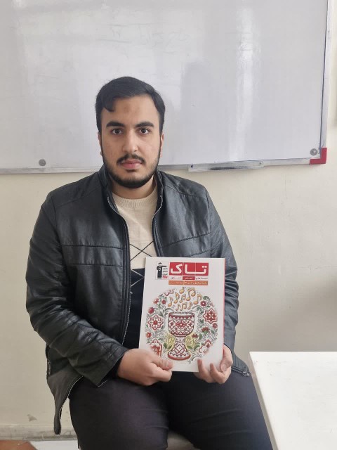 قهرمان پیشرفت، حسین رستگارمقدم دانش آموز مقطع دوازدهم انسانی