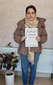 گفت‌وگو با زهرا خداویسی،دوازدهم تجربی،قهرمان پیشرفت