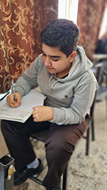 گفت وگو با ماهان پورستار قهرمان تابستان پایه هفتم از مراغه