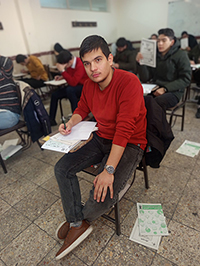 گفت وگو با سپهر ولی پوراقدم قهرمان تابستان دوازدهم انسانی ازمراغه