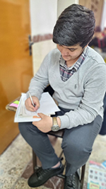 گفت وگو با کمیل اسکندری قهرمان تابستان پایه نهم از مراغه