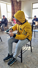 گفت وگو با سبحان پرویزی قهرمان تابستان پایه هفتم ازمراغه