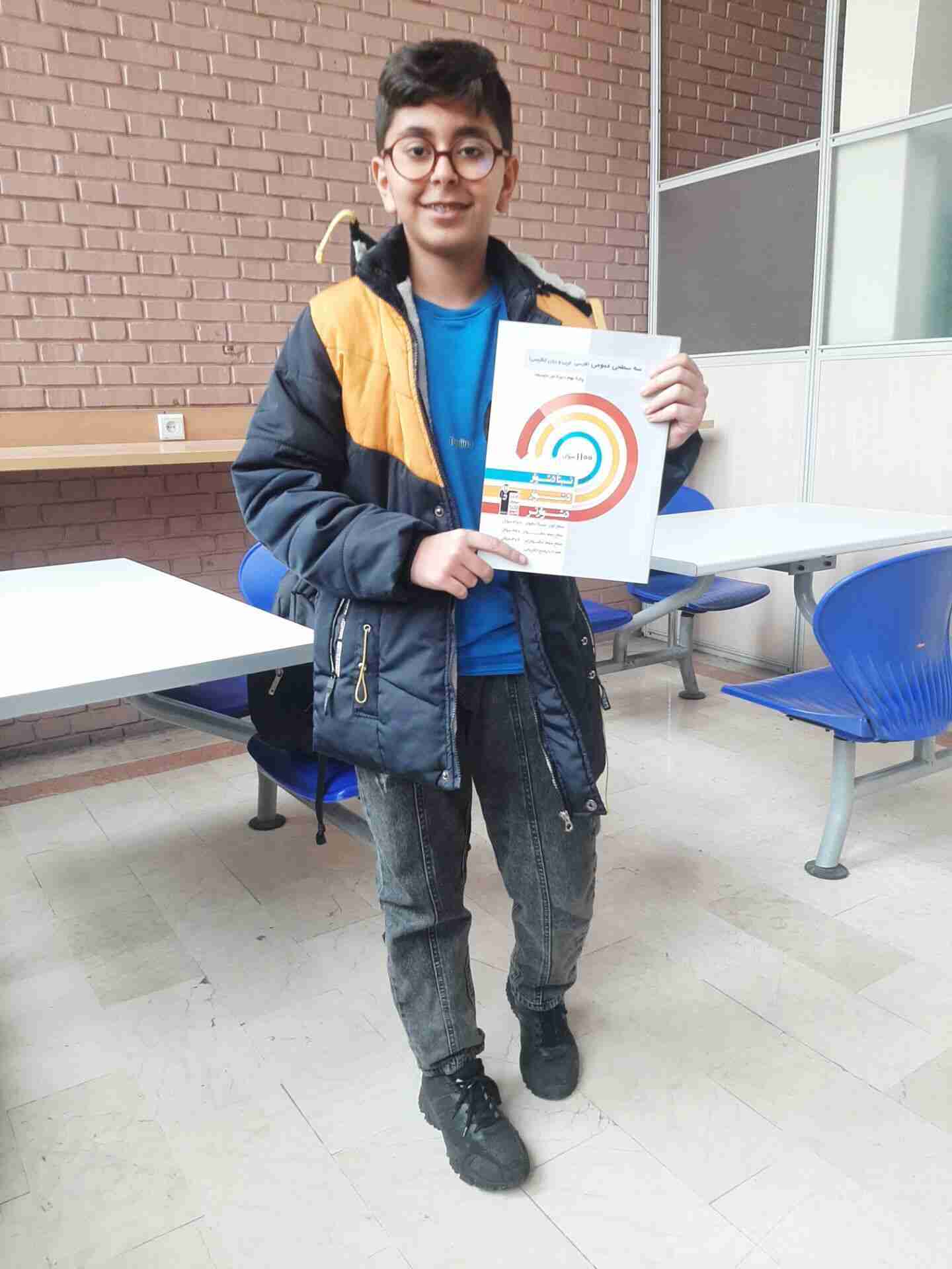 مهدی افراشته از 73 به 97پاسخ درست تاثیر پاسخ صحیح بر افزایش ترازم