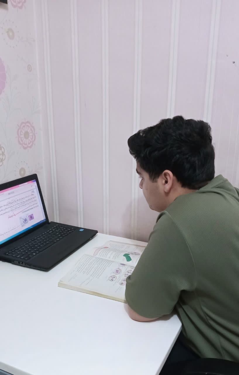 قهرمان پاییز:گفتگو با ابوالفضل ازموده پایه دوازدهم تجربی