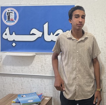 گفت و گو با امیرمهدی سجادی نیا دوازدهم حسابداری قهرمان پیشرفت