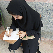 گفتگو با فاطمه زهرا رخشانی راد: دانش آموز برتر- 12تجربی از زابل