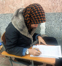 گفتگو با مهدیه شیرزایی : دانش آموز برتر _ دوازدهم انسانی از زابل