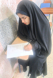 گفتگو با اسماء خداپرست : دانش آموز برتر _ دوازدهم تجربی از زابل