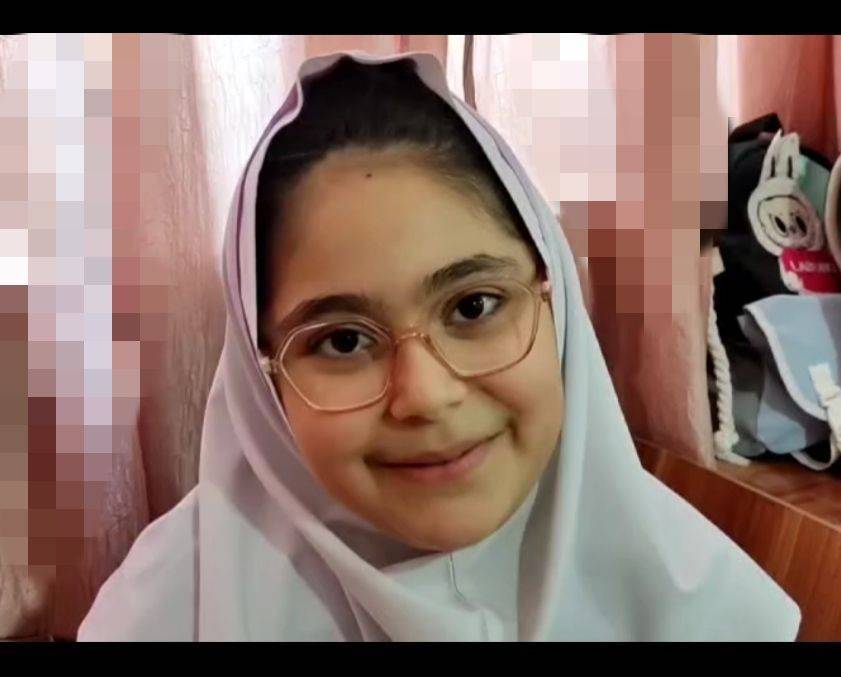 گفت‌وگو با دیانا حاصلی پایه پنجم از کرمانشاه