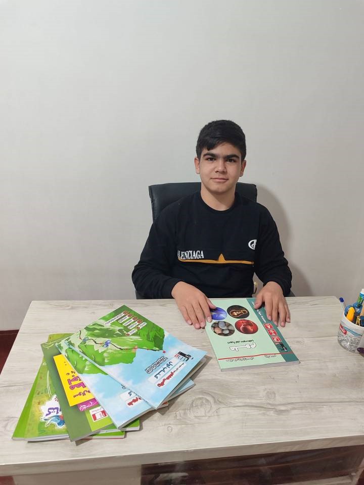 گفت‌وگو با محمد طاها مرادی پایه هشتم از کرمانشاه