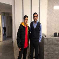 گفت و گو با دانش آموز امیرحسین گارگر متوسطه اول