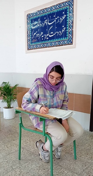 گفتگو با تارا بهرام فر برتر کنکوری دوازدهم تجربی از آباده