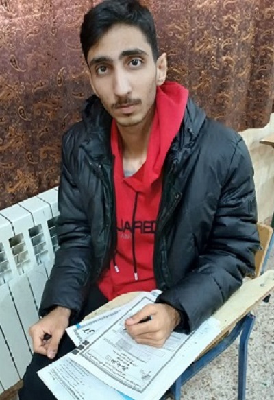 گفت و گو با مهیار سنجرانی دوازدهم تجربی قهرمان پیوستگی ازبهشهر