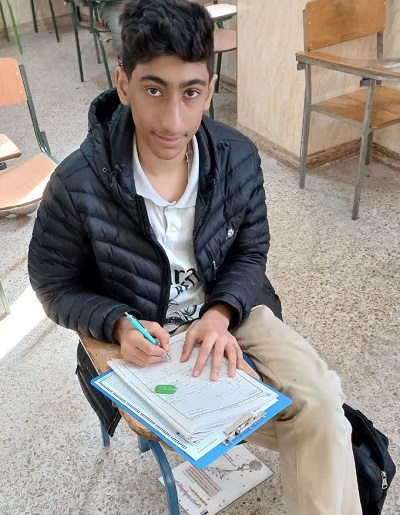 گفت و گو با بهراد وطن خواه  پایه هشتم قهرمان پیوستگی ازبهشهر