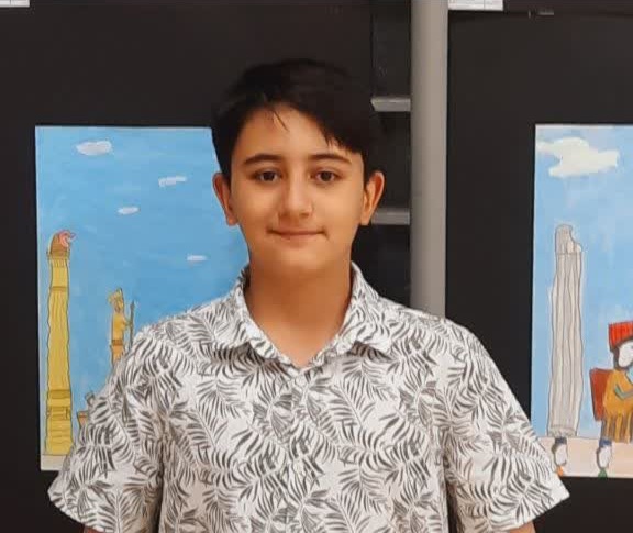 گفت و گو با امیرحسین محمدرضائی قهرمان پیوستگی ششم دبستان