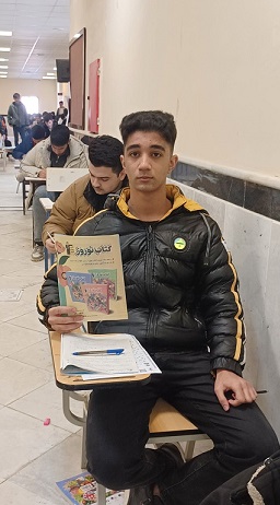 گفت و گو با  آیدین رستمی، قهرمان برتر پاییز