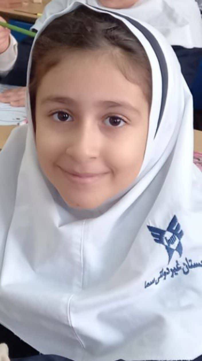 گفت‌وگو با غزل یاری پایه سوم از کرمانشاه