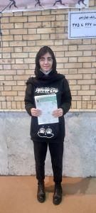 گفتگو با فاطمه احمدمهمدی قهرمان پیوستگی دوازدهم انسانی از شهرکرد