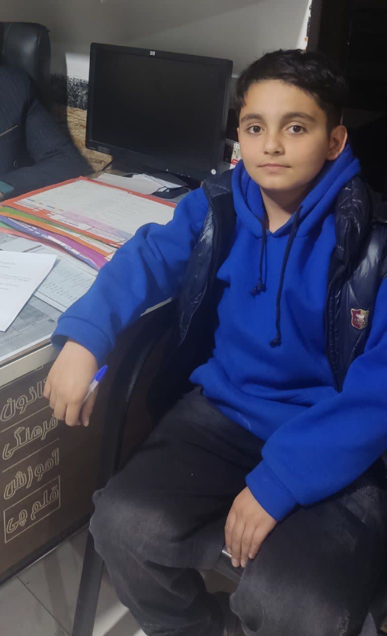 گفتگو با ایلیار صدوقی پایه ششم باشگاه 500 تایی از میاندوآب