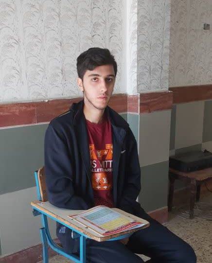 گفت‌وگو با ماهان علینژاد پایه یازدهم ریاضی از آمل