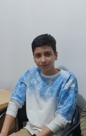 گفتگو باطاها محمدی پایه هشتم قهرمان نیم سال اول از میاندوآب