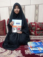 گفت وگوبا حدیثه میرزایی قهرمان پیشرفت انسانی ازقلعه گنج