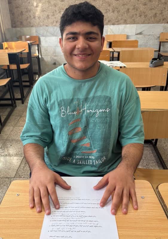 قهرمان پاییز:گفتگو با محمد وطن خواه  پایه دوازدهم تجربی