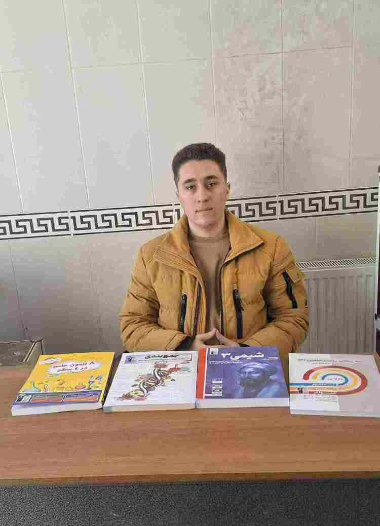 گفتگو با کسری خانکشی زاده تراکمه  قهرمان پاییز دوازدهم تجربی