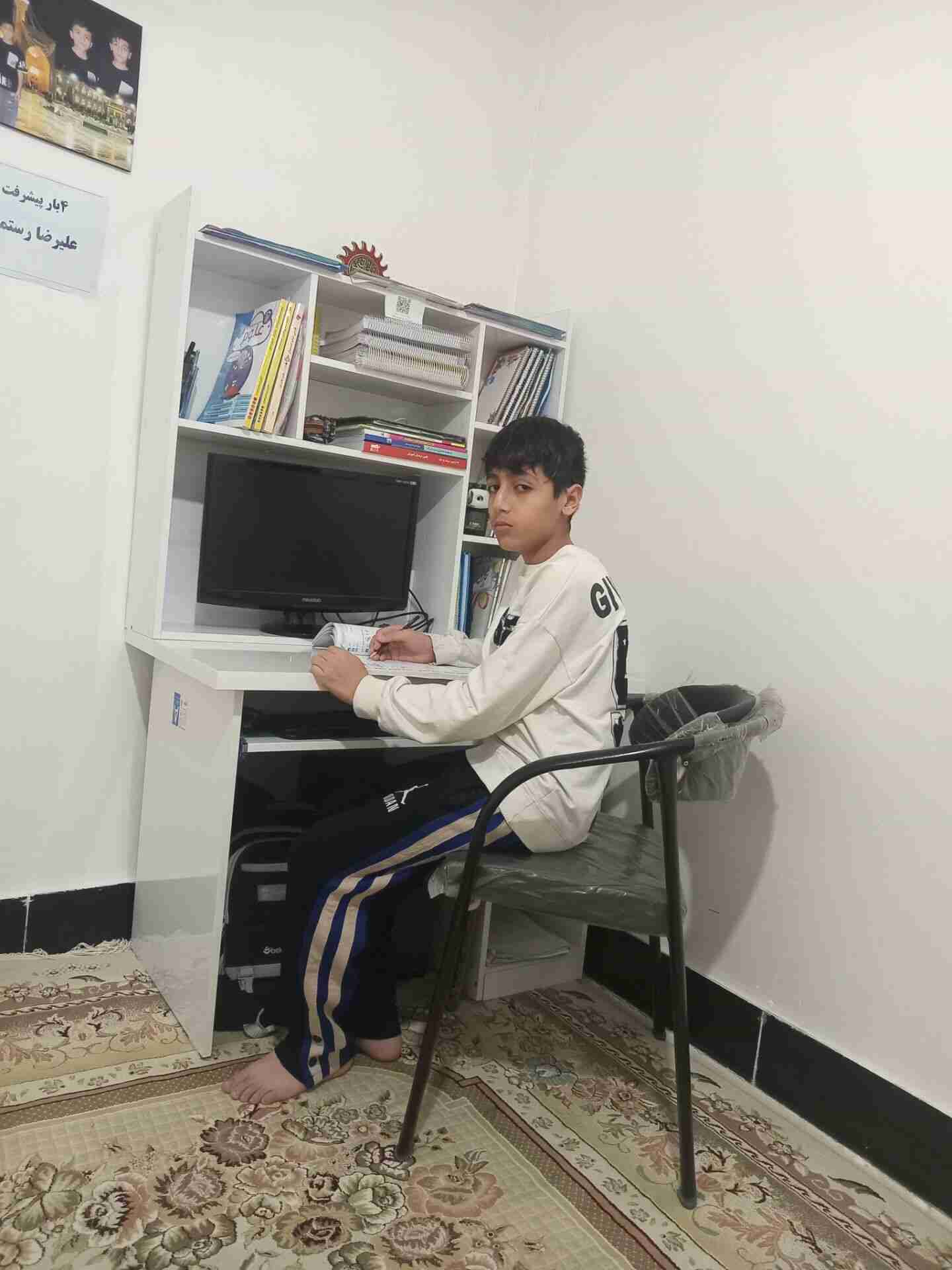 گفت وگو با قهرمان پیوستگی؛ علیرضا رستمی پایه ششم از کوهدشت