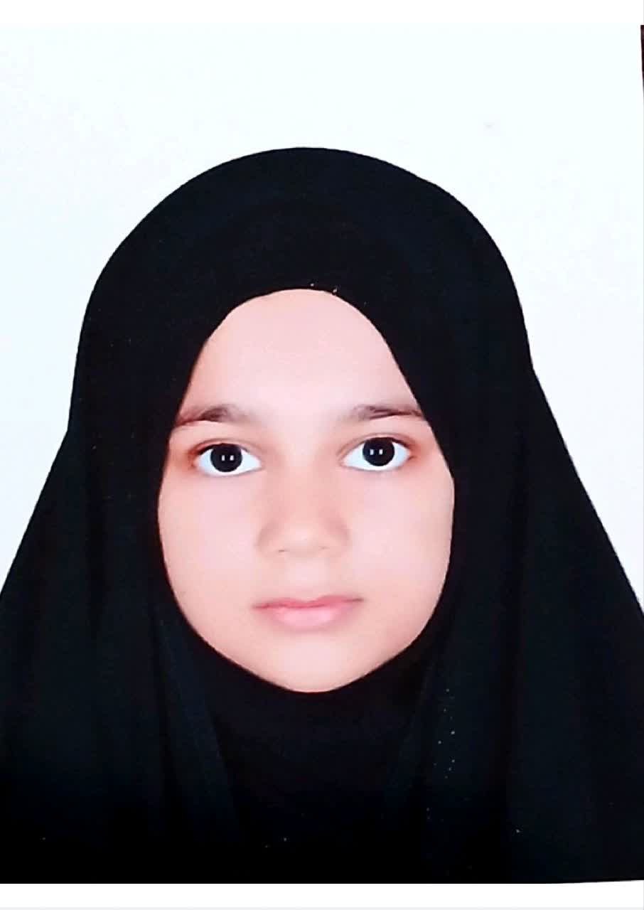 گفت و گو با زهرا عابدین زاده  دانش آموز برتر نیم سال اول