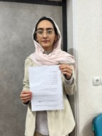 مصاحبه ندا دبیری قهرمان پیوستگی  دوازدهم تجربی از تبریز