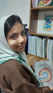 گفت وگو با ستایش عربی پایه ششم قهرمان پیشرفت از رفسنجان