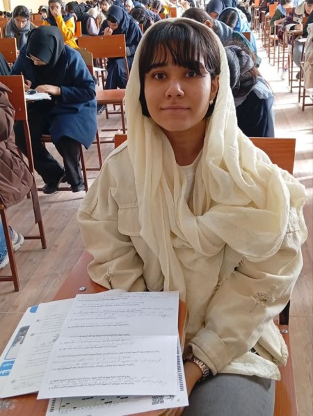 گفتگو با یسنا دهقانی 10تجربی پیوشتگی در حضور آزمون