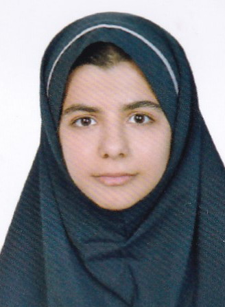 تینا موحدی  قهرمان نیمسال اول پایه نهم از خرم اباد