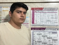 گفت و گو با آراد آزاد دانش آموز پرتلاش پایه یازدهم ریاضی