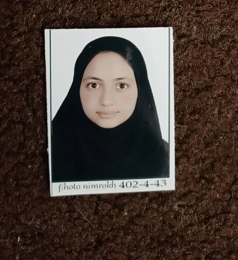 گفتگو با هستی غنی پور پایه نهم از همدان یک