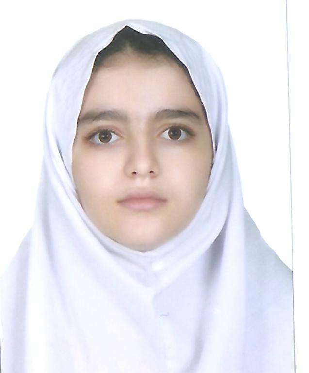 گفتگو با آوین زیادی پایه هشتم از اردبیل