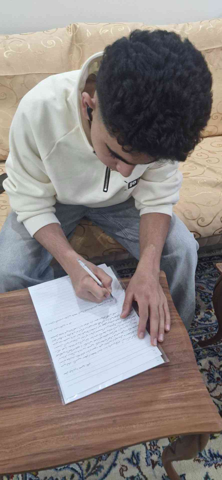 مصاحبه با قهرمان پیوستگی نهم امیرعلی طلعتی