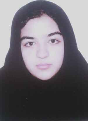 سمیرا اخوندی پایه‌ی دوازدهم تجربی از قاین استان خراسان جنوبی