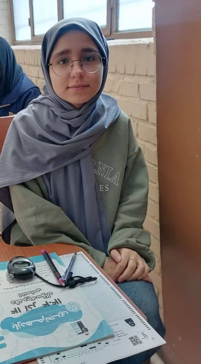 مریم باطاقت:121 آزمون در 5سال حضور و بیش از 700پاسخ درست در آزمون
