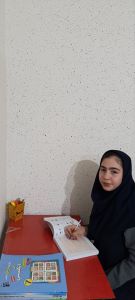 گفتگو با طناز محمدی قهرمان پیشرفت پایه هفتم از شهر جونقان