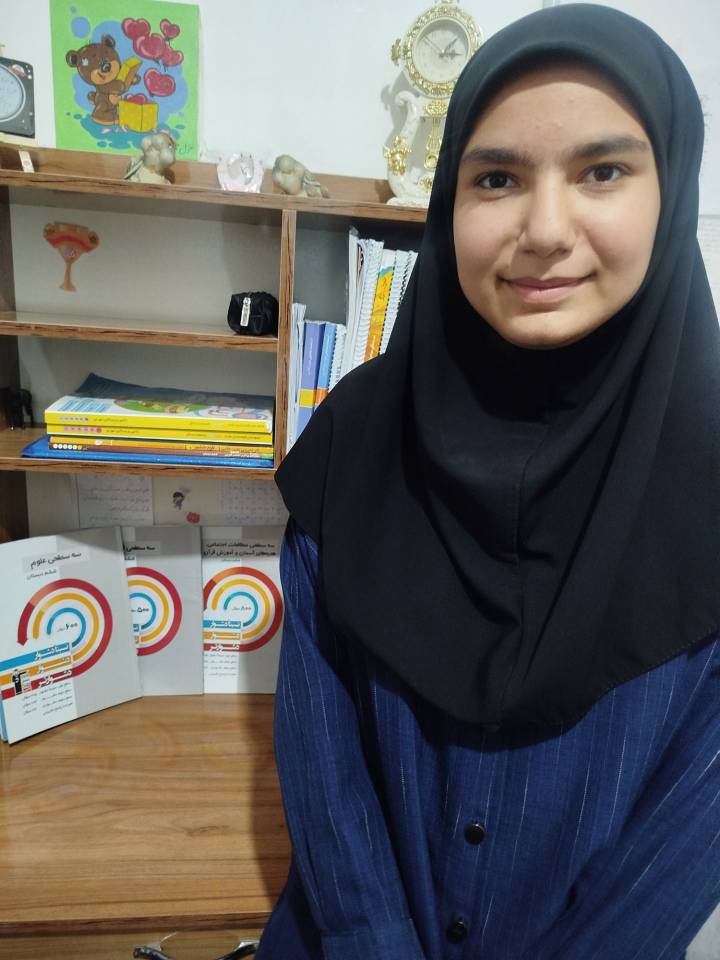 گفتگو بامهسا نجفی؛ عضو باشگاه قهرمانان پیشرفت