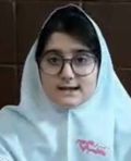 گفتگو با صنم عاشوری دانش آموز قهرمان پیشرفت+عکس قاب افتخار