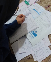 گفت و گو با محدثه حسینی- دانش آموز پرتلاش کنکوری
