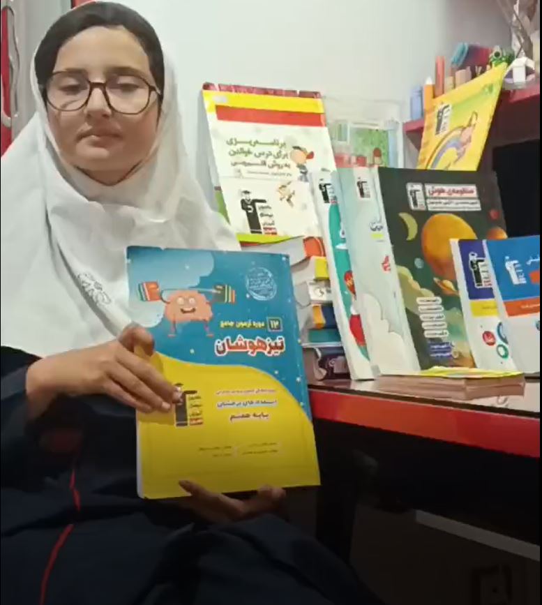 فیلم قبولی تیزهوشان ششم : پارلا عطاری از میاندوآب
