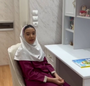 فیلم قبولی تیزهوشان الناز رضا زاده خوئی ششم به هفتم از تهران