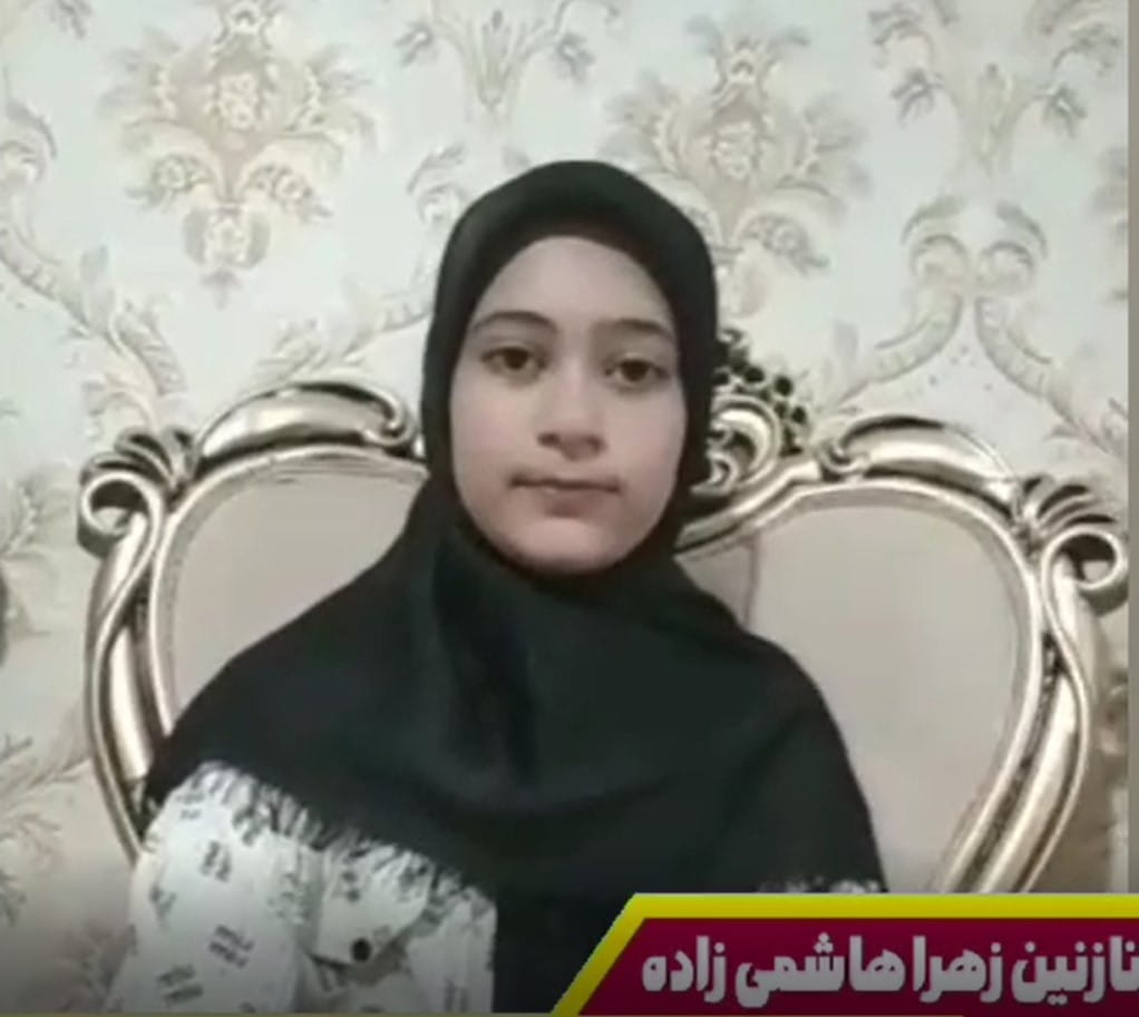 فیلم گفتگو با قبولی تیزهوشان ششم: نازنین زهرا هاشمی زاده از مراغه