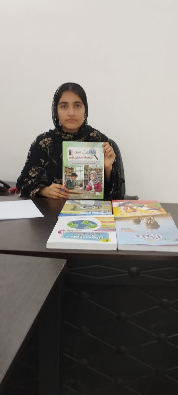 گفتگوباملیکاناروئی قبولی نمونه دولتی نهم به دهم  ازقلعه گنج