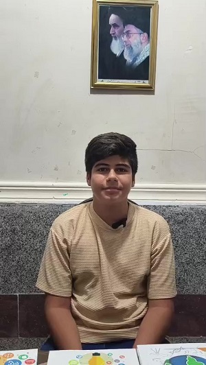 فیلم قبولی مدرسه‌ی نمونه دولتی نهم آرین کاوسی از ایذه