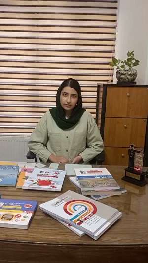 فیلم قبولی نمونه دولتی  نهم حنانه عابدینی از سنندج